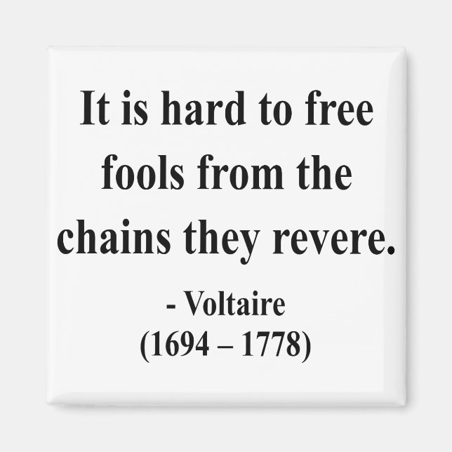 Imã Cotação Voltaire 5a (Frente)