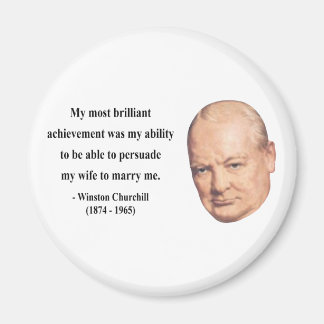 Imã Cotação Winston Churchill 6b