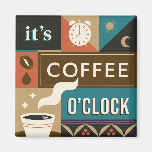 Imã Cotações Coloridas do Café