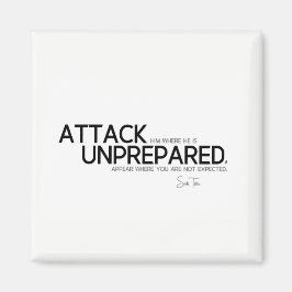 Imã COTAS: Sun Tzu: Atacar despreparado