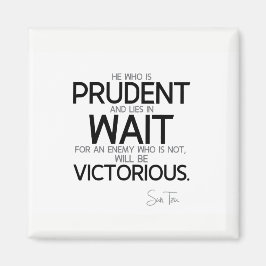 Imã COTAS: Sun Tzu: Prudente e espere