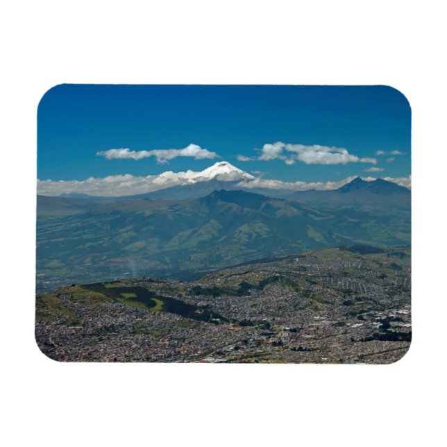 Ímã Cotopaxi e Quito (Horizontal)
