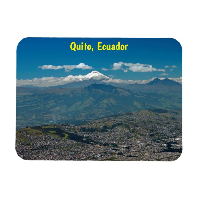 Ímã Cotopaxi e Quito (Horizontal)