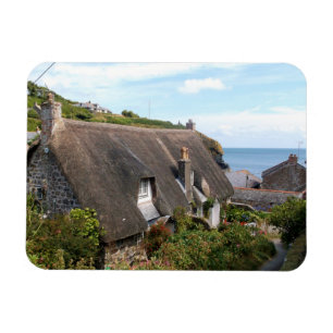 Ímã Cottages em Cadgwith Cornwall Fotografia