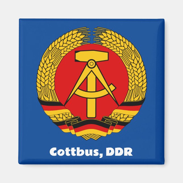 Imã Cottbus, Alemanha Oriental (DDR, GDR) Ossi (Frente)