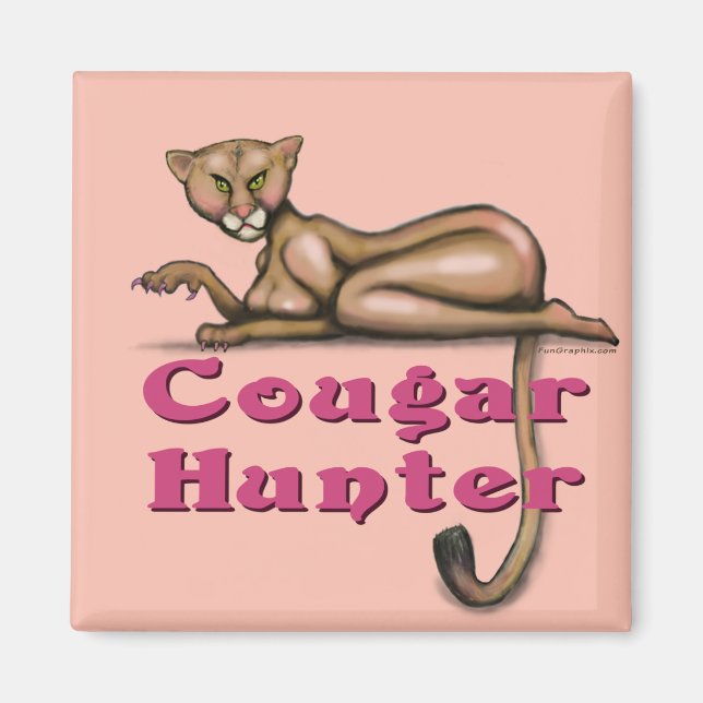 Imã Cougar Hunter (Frente)