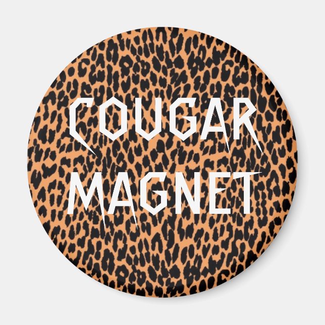 Imã Cougar Magnet (Frente)