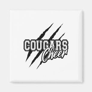 Imã Cougars Cheer Volta à Equipe de Cheerleading da Es