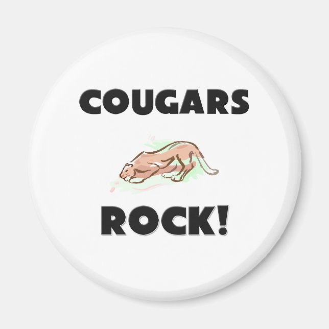 Imã Cougars Rock (Frente)