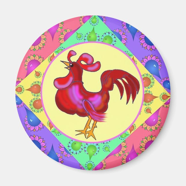 Imã Country Rooster (Frente)