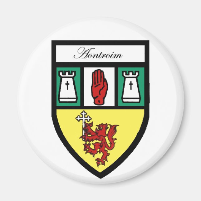 Imã County Antrim Magnet (Frente)