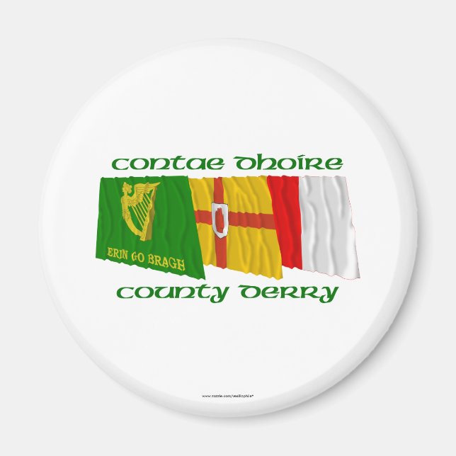 Imã County Derry Flags (Frente)