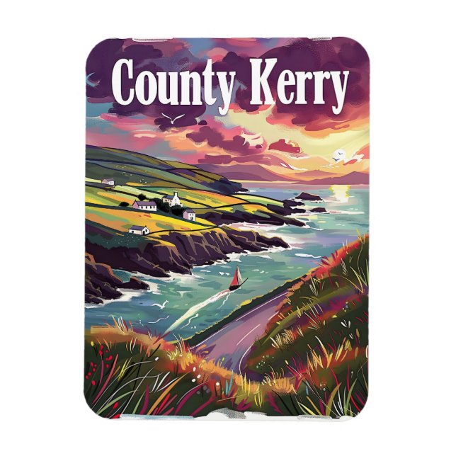 Ímã County Kerry Irlanda (Vertical)
