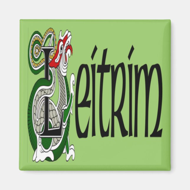Imã County Leitrim Magnet (Frente)