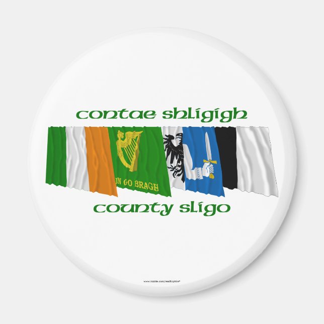 Imã County Sligo Flags (Frente)