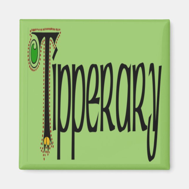 Imã County Tipperary Magnet (Frente)