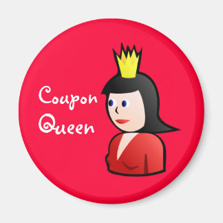 Imã Coupon Queen Magnet