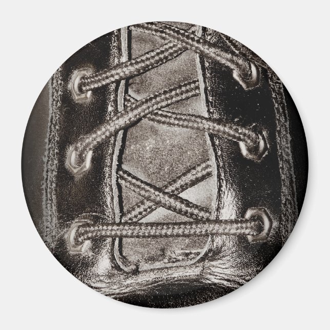 Imã Couro e Láforos Pretos (Frente)