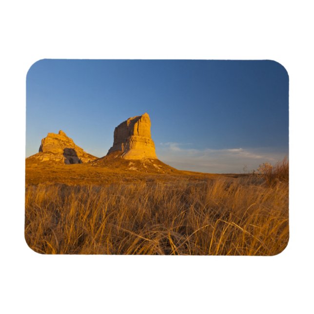 Ímã Courthouse e Jailhouse Rock perto de Bridgeport (Horizontal)