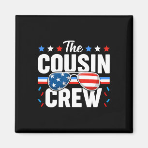 Imã Cousin Crew 4 de julho Família Patriótica American