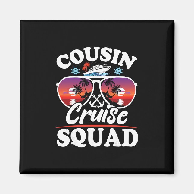 Imã Cousin Cruise Squad 2025 Cruise Ship Party Group V (Frente)