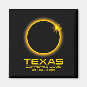 Imã Cove Texas Tx Total Eclipse Solar 2024