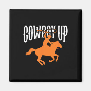 Imã Cowboy Cowgirl Rodeo West Southern Cowboy