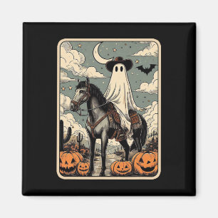 Imã Cowboy Fantasma Andando Cavalo Engraçado Tarot Car
