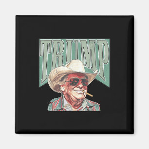 Imã Cowboy Western faz Excelente americano Pai