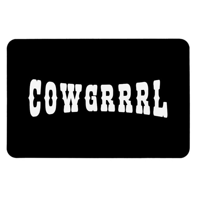 ÍMÃ COWGRRRL (Horizontal)