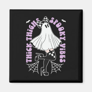Imã Coxas Loucas Víblias Ghost Bats Ghost Halloween Ar