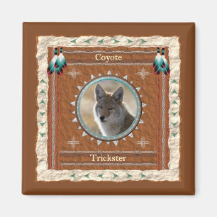 Imã Coyote - Trickster - Magnet