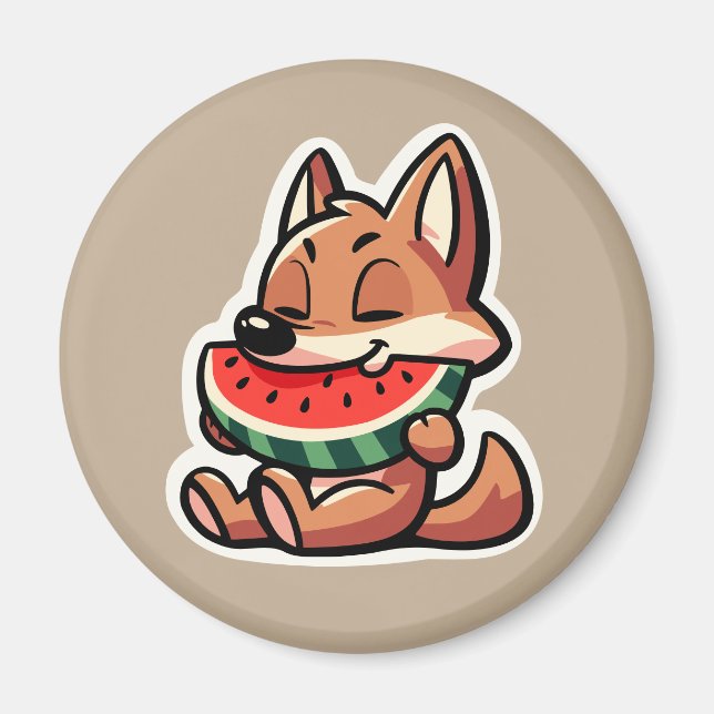 Imã Coyote Watermelon (Frente)
