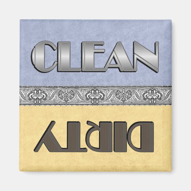 Imã cozinha da máquina de lavar louça (Frente)