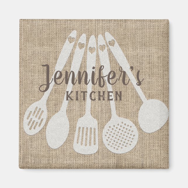 Imã Cozinha personalizada do país (Frente)