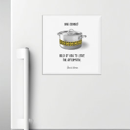 Imã Cozinha Personalizada Engraçada