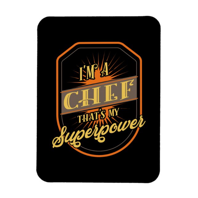 Ímã Cozinhar Chef (Vertical)