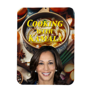 Ímã Cozinhar Com Kamala