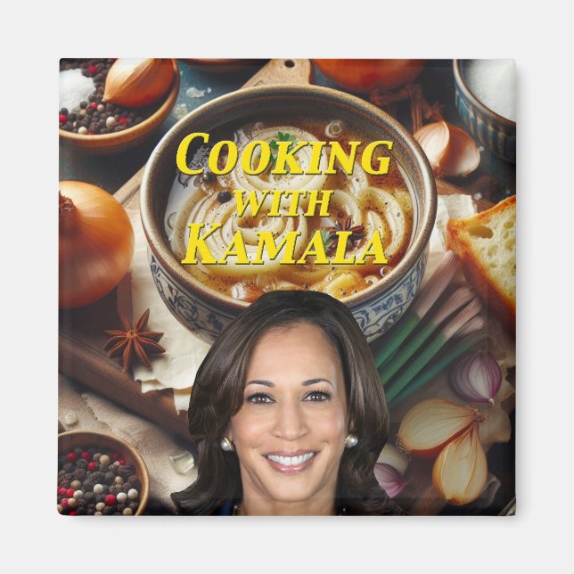 Imã Cozinhar Com Kamala (Frente)