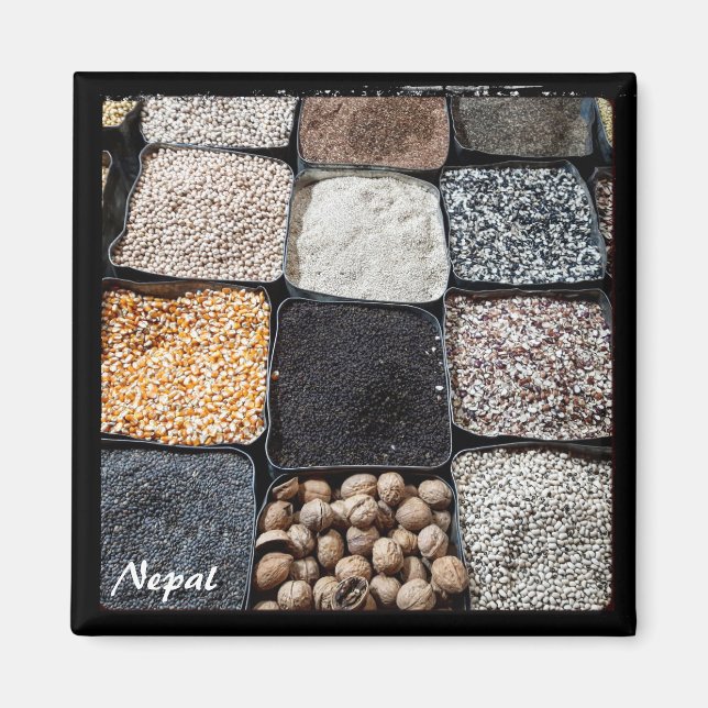 Imã Cozinhar em Himalaia, ingredientes básicos - Nepal (Frente)