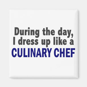 Imã Cozinheiro chefe culinário durante o dia