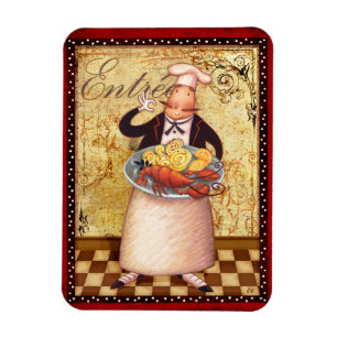 Ímã Cozinheiro chefe Entrée