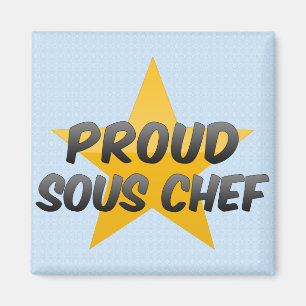 Imã Cozinheiro chefe orgulhoso de Sous