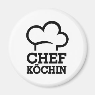 Imã Cozinheiro de Chefköchin Koch