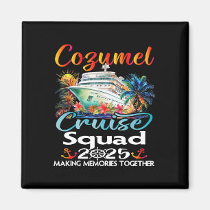 Imã Cozumel Cruise Squad 2025 Família Amiga Cozumel Cr