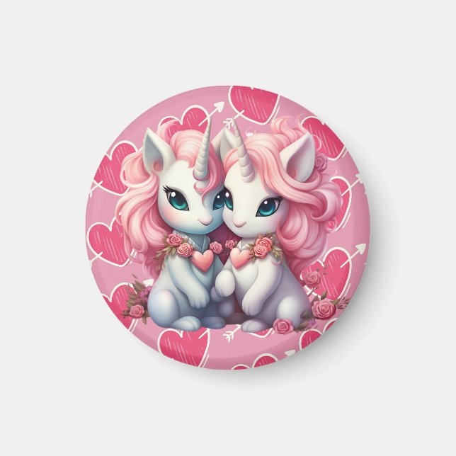 Imã Cpuple de Bebê Bonito para Oferta de Dia de os nam (Frente)