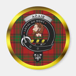 Imã Crachá Adair Clan e Tartan