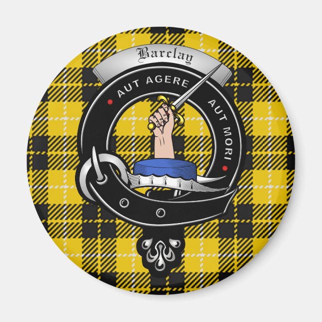 Imã Crachá Barclay Clan Magnets (Frente)
