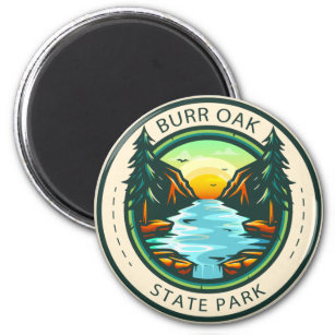 Imã Crachá Burr Oak State Park Ohio