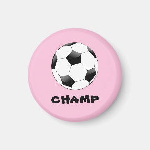 Imã Crachá do campeão de futebol